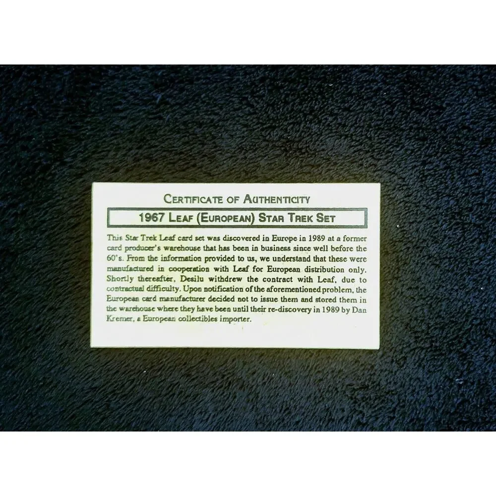 1967 Leaf Star Trek TOS Rare #2 Attempted Mutiny Graded 8.5 NM-MT